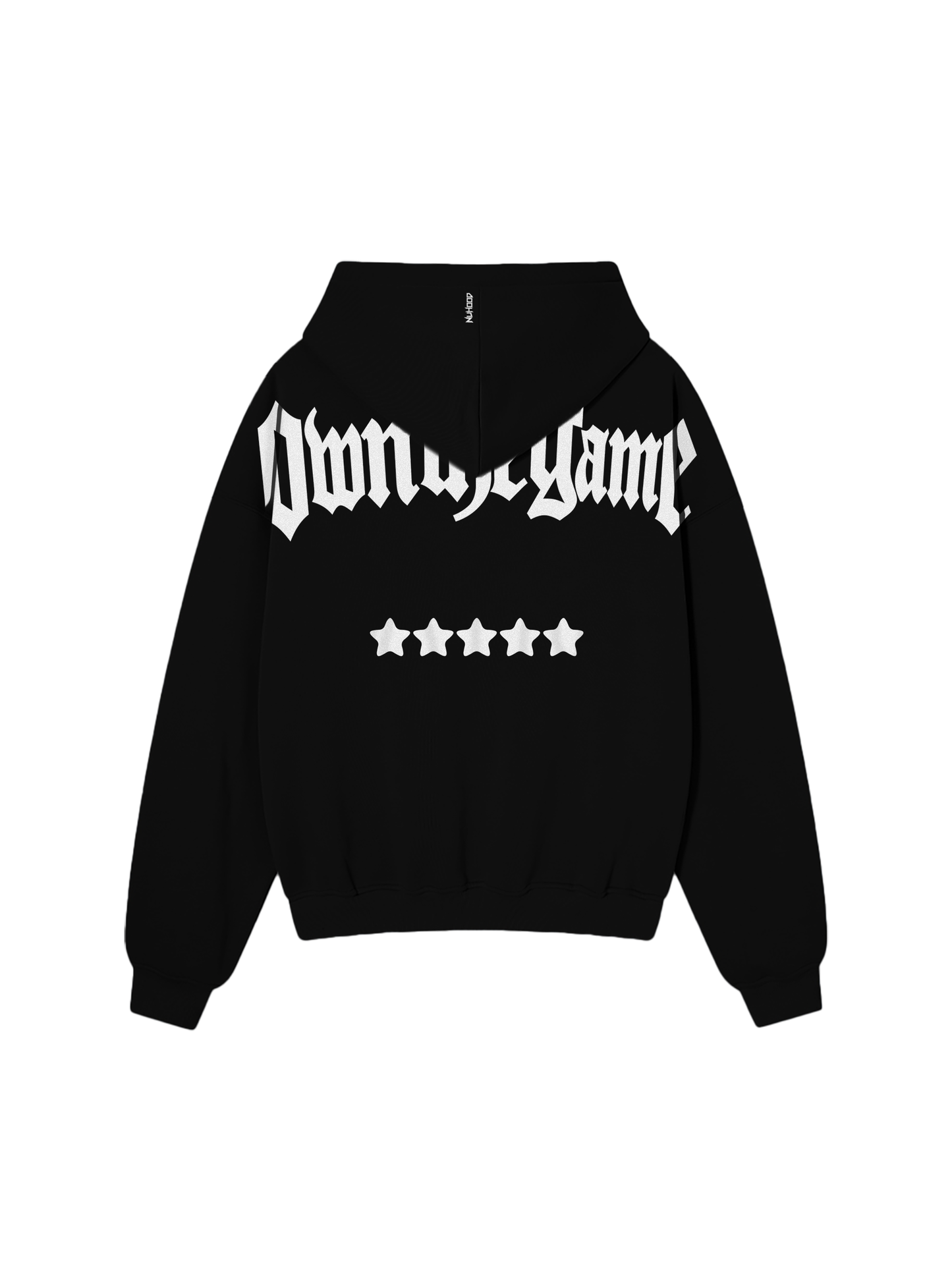 OWN THE GAME OVERSIZE HOODIE BLACK